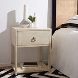 SAFAVIEH Maci 1-Drawer 1-Shelf Accent Table Nightstand