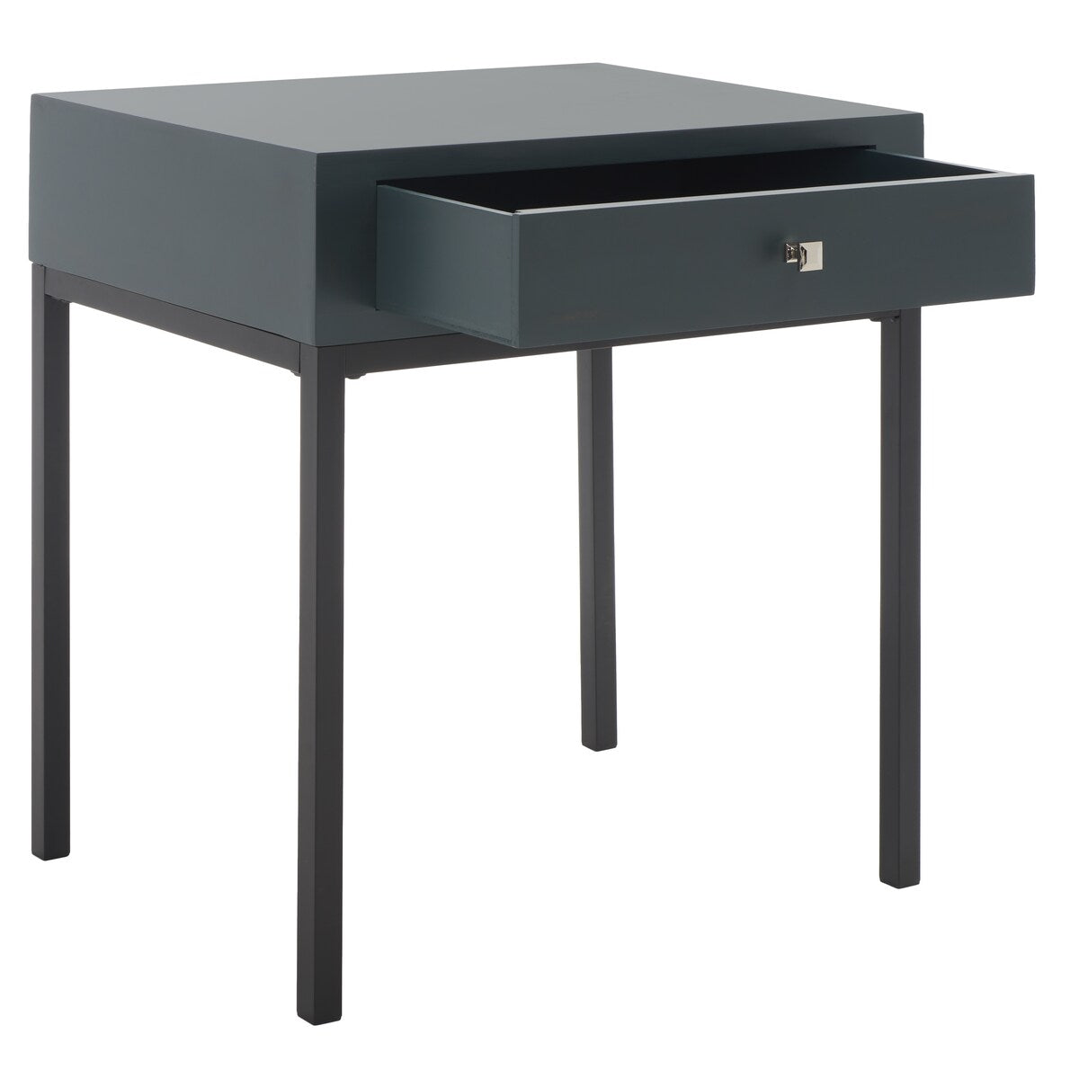 SAFAVIEH Madie Ash Grey End Table - 24" x 18.1" x 26.2" - 24Wx18Dx26H