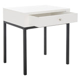 SAFAVIEH Madie Ash Grey End Table - 24" x 18.1" x 26.2" - 24Wx18Dx26H