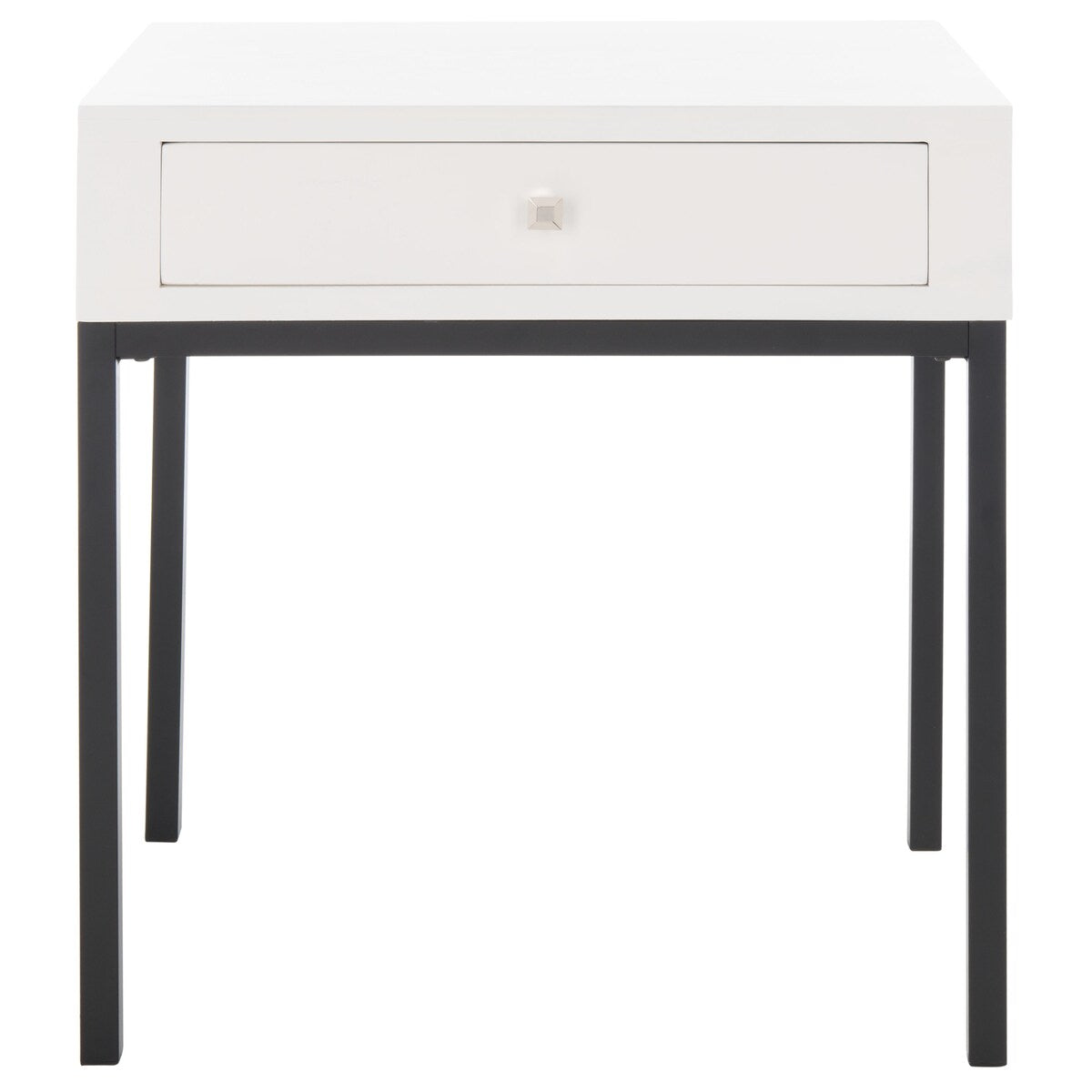 SAFAVIEH Madie Ash Grey End Table - 24" x 18.1" x 26.2" - 24Wx18Dx26H