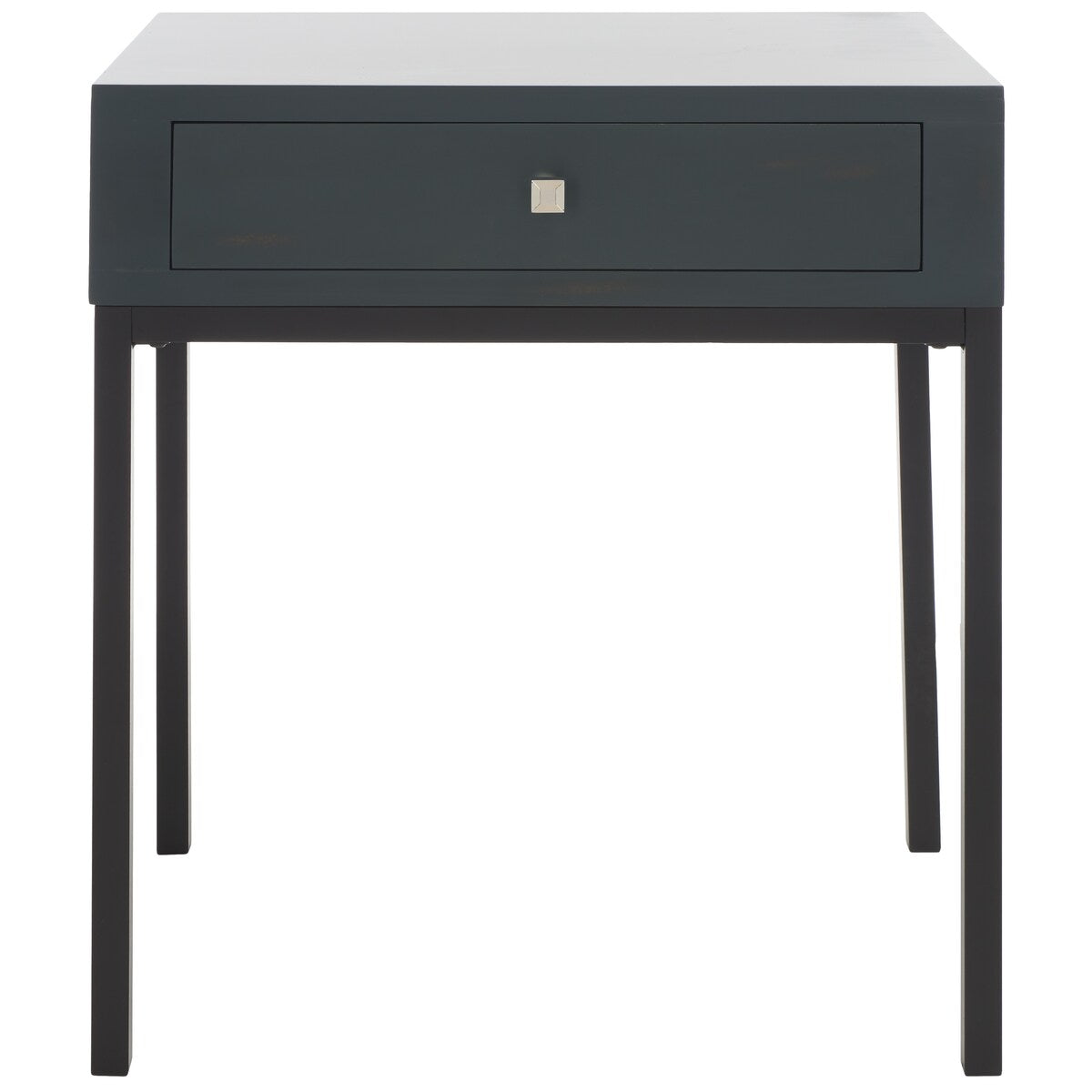 SAFAVIEH Madie Ash Grey End Table - 24" x 18.1" x 26.2" - 24Wx18Dx26H