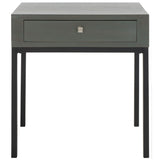 SAFAVIEH Madie Ash Grey End Table - 24" x 18.1" x 26.2" - 24Wx18Dx26H