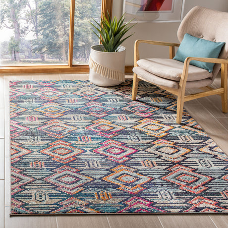 SAFAVIEH Madison Ailene Boho Diamond Tribal Rug