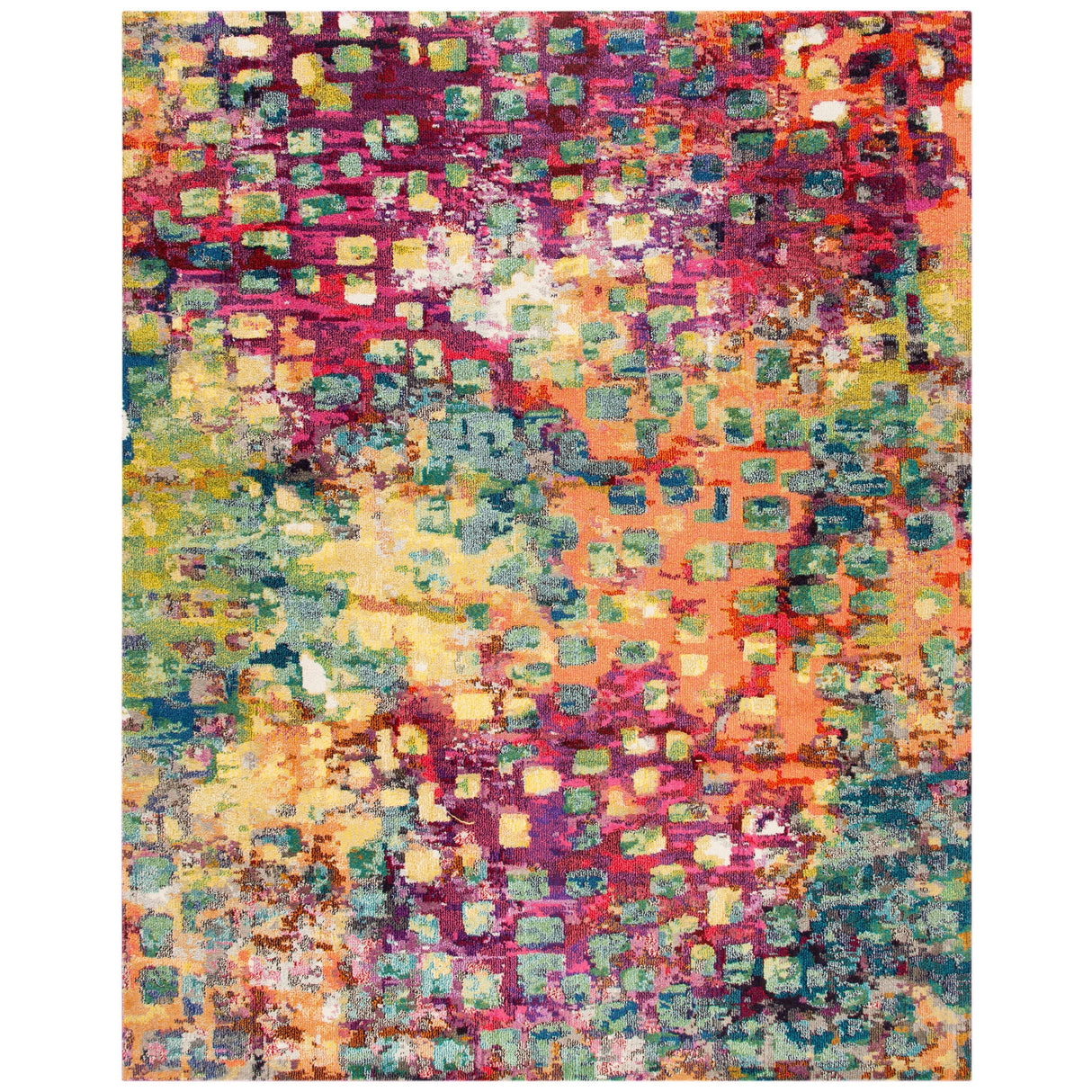 SAFAVIEH Madison Cherie Modern Abstract Watercolor Rug