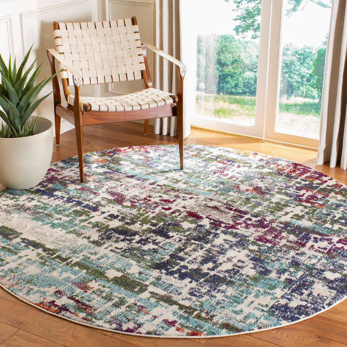 SAFAVIEH Madison Evangelina Modern Abstract Rug