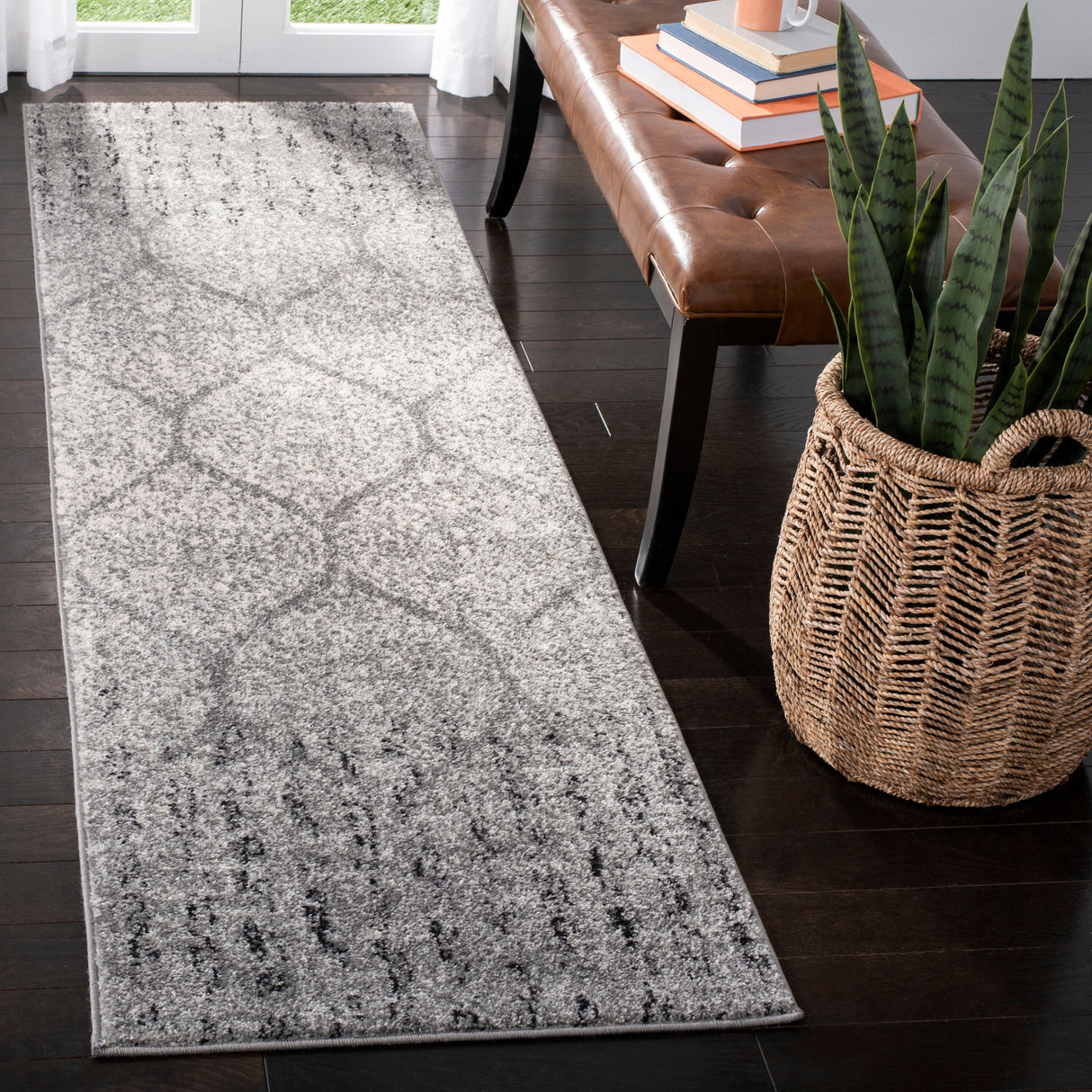 SAFAVIEH Madison Gesa Boho Chic Ogee Trellis Rug