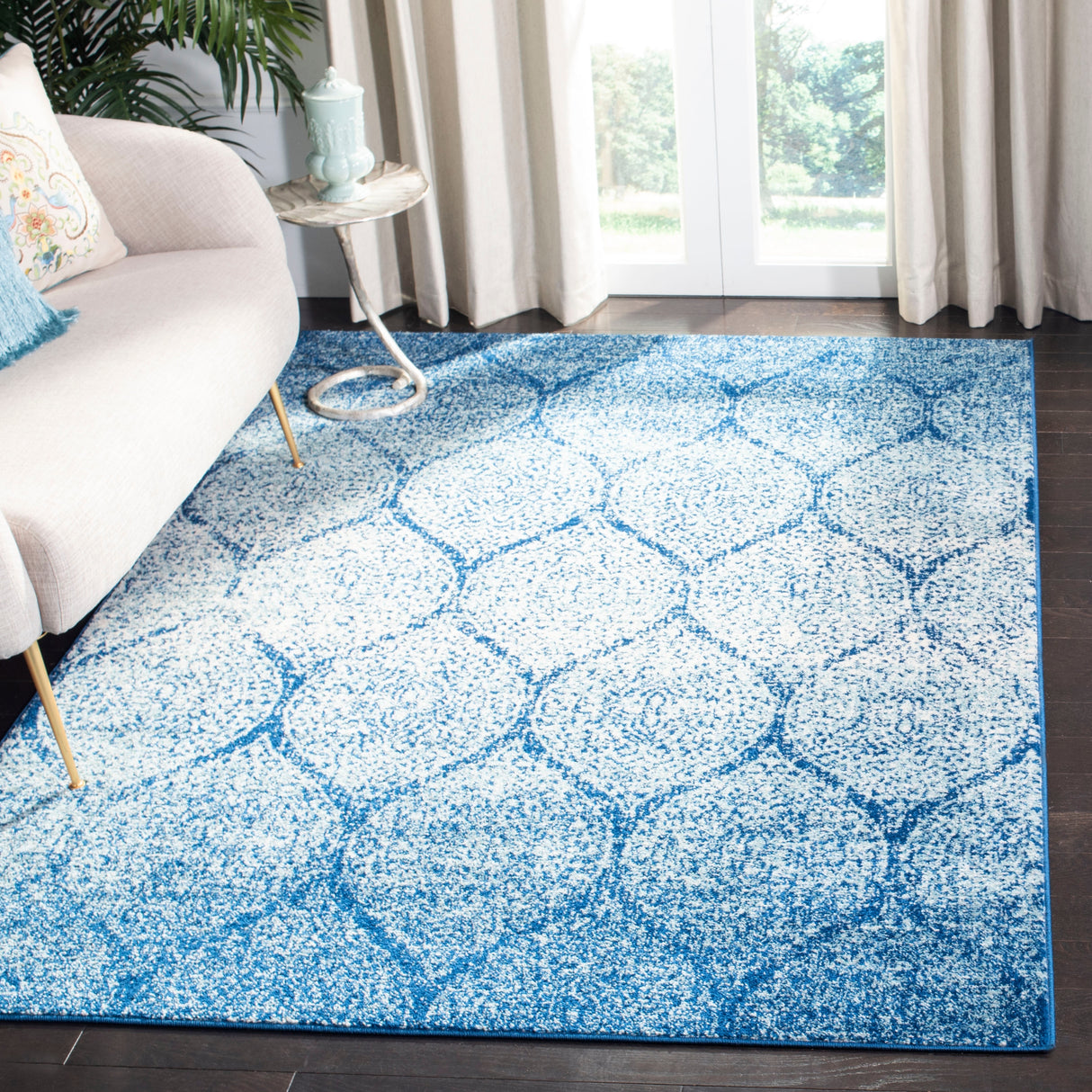 SAFAVIEH Madison Gesa Boho Chic Ogee Trellis Rug