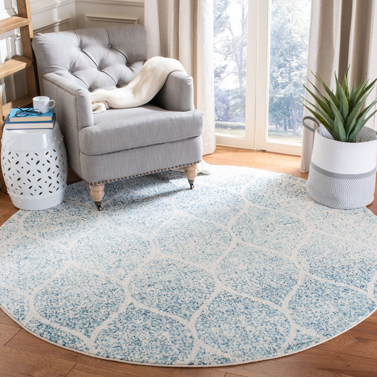 SAFAVIEH Madison Gesa Boho Chic Ogee Trellis Rug