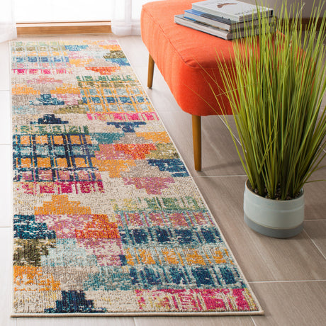 SAFAVIEH Madison Jocelyn Boho Distressed Rug