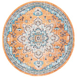 SAFAVIEH Madison Katelijne Boho Medallion Distressed Rug