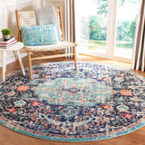 SAFAVIEH Madison Libusa Boho Medallion Distressed Rug