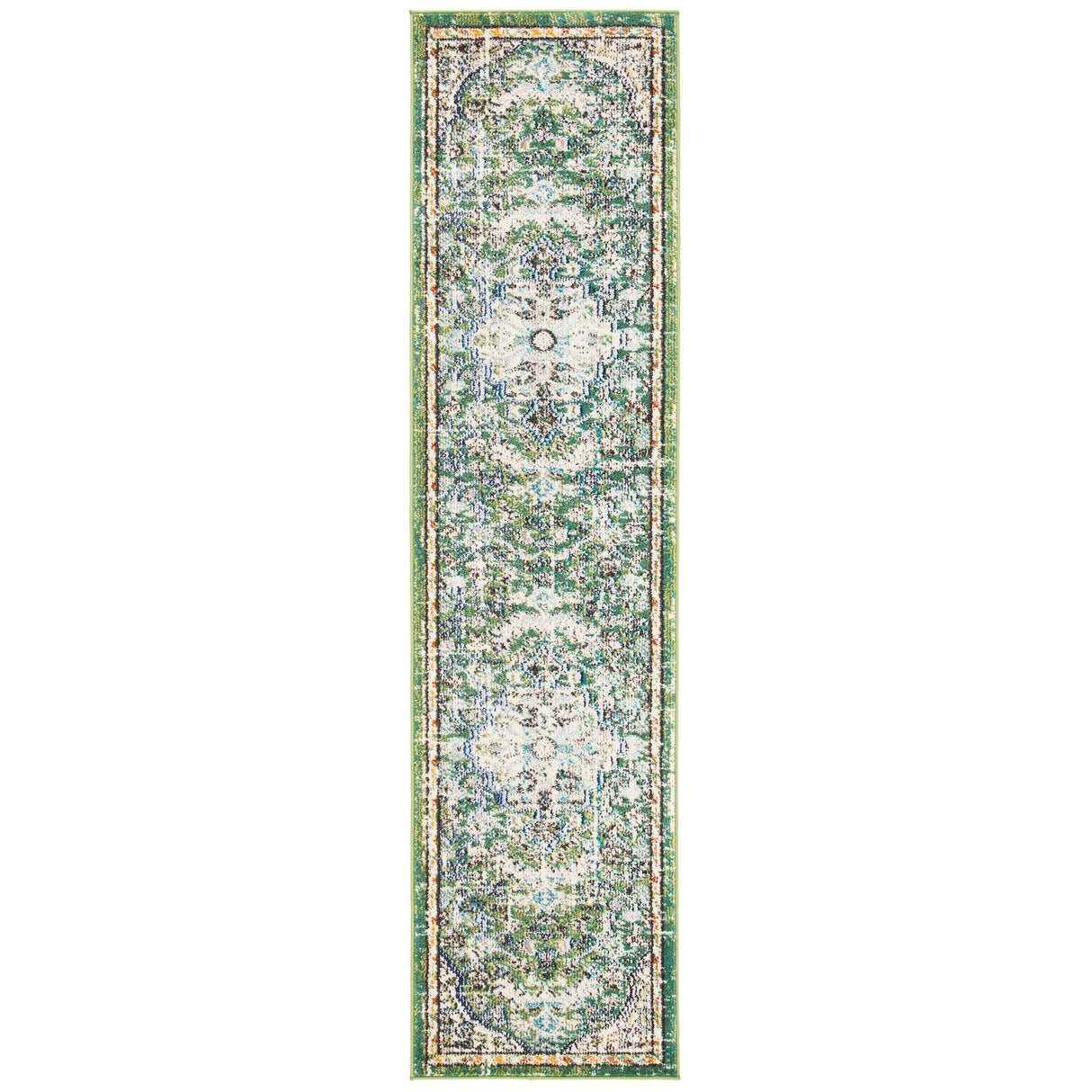 SAFAVIEH Madison Libusa Boho Medallion Distressed Rug