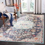 SAFAVIEH Madison Libusa Boho Medallion Distressed Rug