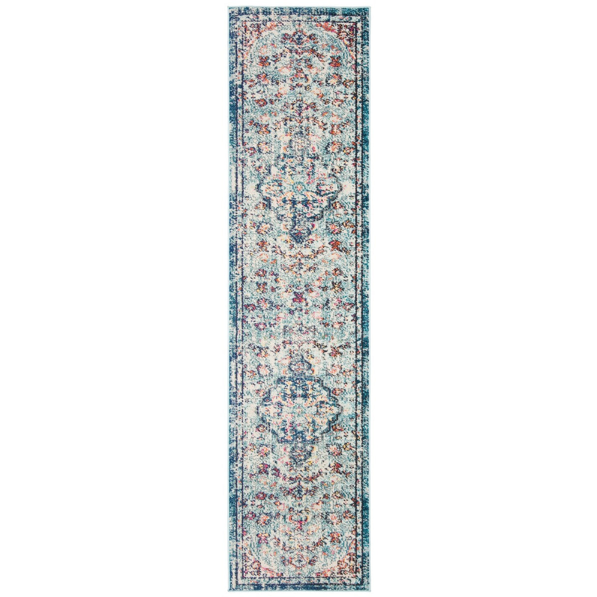 SAFAVIEH Madison Libusa Boho Medallion Distressed Rug