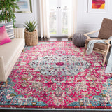 SAFAVIEH Madison Libusa Boho Medallion Distressed Rug