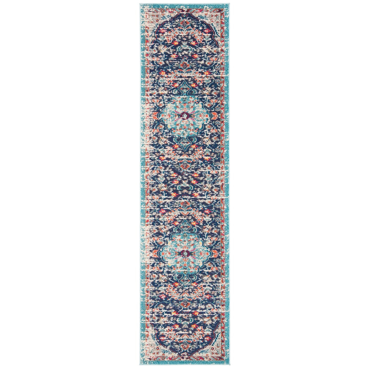 SAFAVIEH Madison Libusa Boho Medallion Distressed Rug