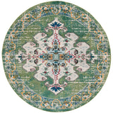 SAFAVIEH Madison Marilou Boho Medallion Distressed Area Rug