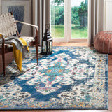 SAFAVIEH Madison Marilou Boho Medallion Distressed Area Rug