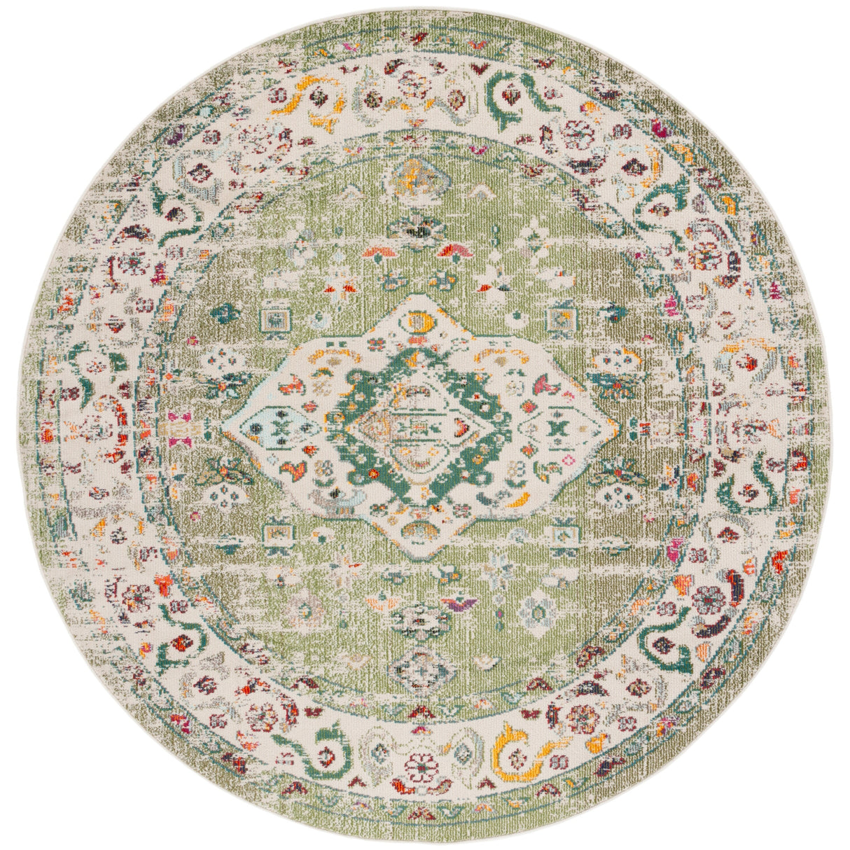 SAFAVIEH Madison Willodean Boho Oriental Distressed Rug