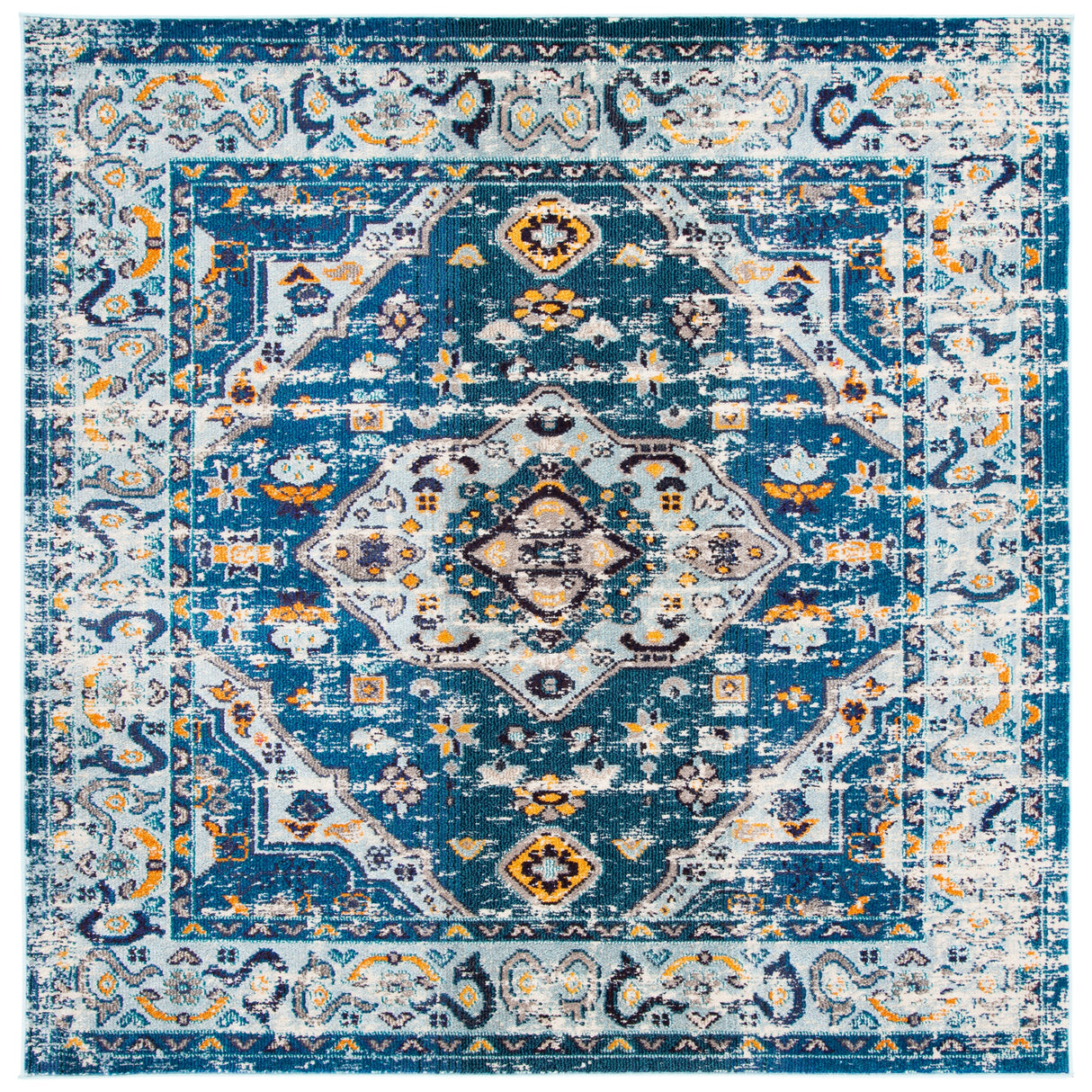 SAFAVIEH Madison Willodean Boho Oriental Distressed Rug