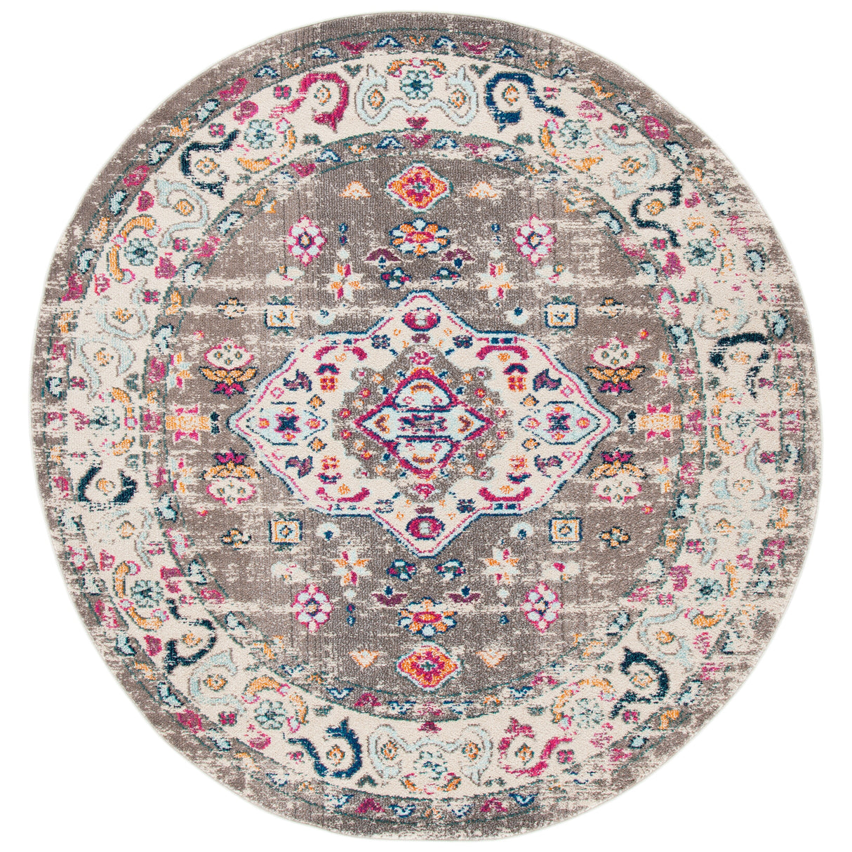 SAFAVIEH Madison Willodean Boho Oriental Distressed Rug