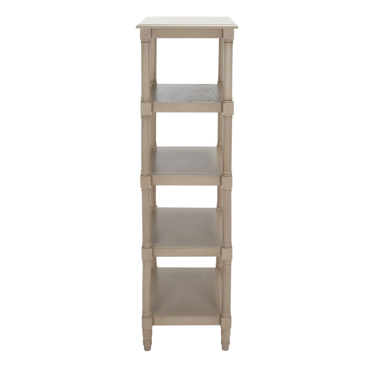 SAFAVIEH Madlyn 5 Shelf Bookcase - 20 In. W x 15 In. D x 54 In. H - 20Wx15Dx54H