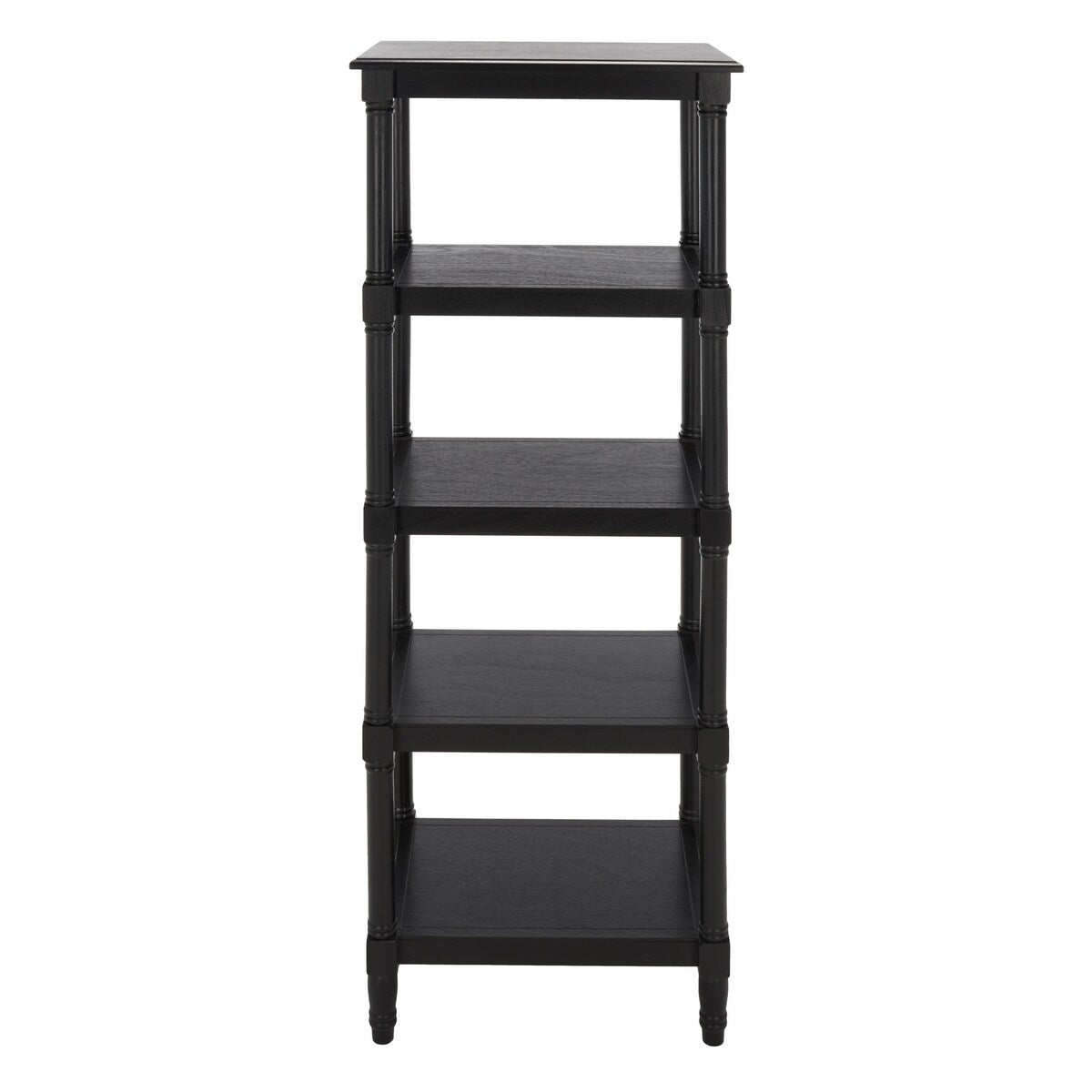 SAFAVIEH Madlyn 5 Shelf Bookcase - 20 In. W x 15 In. D x 54 In. H - 20Wx15Dx54H