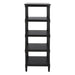 SAFAVIEH Madlyn 5 Shelf Bookcase - 20 In. W x 15 In. D x 54 In. H - 20Wx15Dx54H