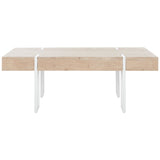 SAFAVIEH Maebelle Coffee Table - 43" W x 24" D x 16" H - 43Wx24Dx16H