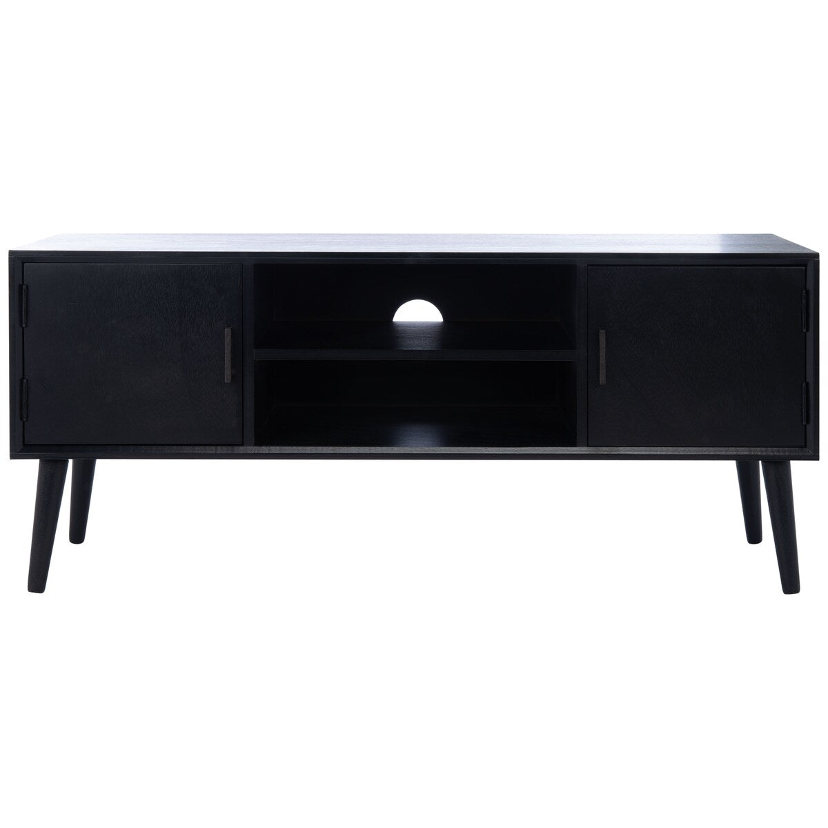 SAFAVIEH Maegan Mid-Century 47-inch Storage Media TV Stand - 47.3" W x 15.8" L x 20" H - 47Wx16Dx20H