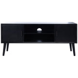 SAFAVIEH Maegan Mid-Century 47-inch Storage Media TV Stand - 47.3" W x 15.8" L x 20" H - 47Wx16Dx20H