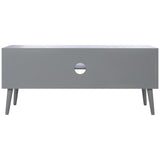 SAFAVIEH Maegan Mid-Century 47-inch Storage Media TV Stand - 47.3" W x 15.8" L x 20" H - 47Wx16Dx20H