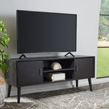 SAFAVIEH Maegan Mid-Century 47-inch Storage Media TV Stand - 47.3" W x 15.8" L x 20" H - 47Wx16Dx20H