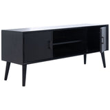 SAFAVIEH Maegan Mid-Century 47-inch Storage Media TV Stand - 47.3" W x 15.8" L x 20" H - 47Wx16Dx20H