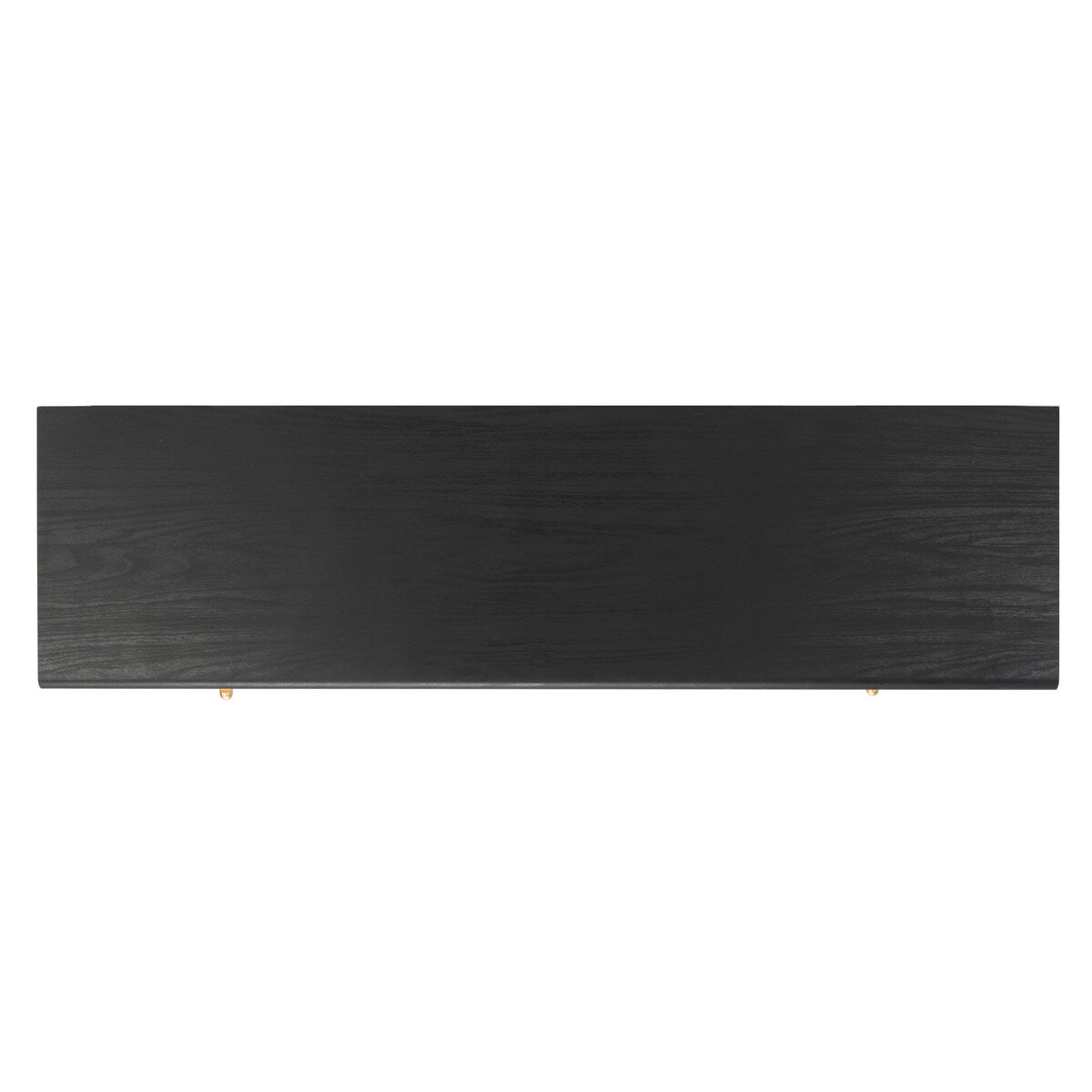 SAFAVIEH Magen Black/ Oak 55-inch Storage TV Media Stand - 55.1" W x 15.4" L x 16.4" H - 55Wx15Dx16H