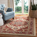 SAFAVIEH Mahal Beverley Traditional Grandeur Red/ Natural Rug