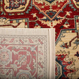 SAFAVIEH Mahal Beverley Traditional Grandeur Red/ Natural Rug