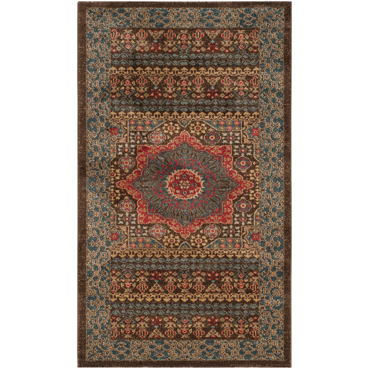 SAFAVIEH Mahal Carlene Traditional Oriental Rug