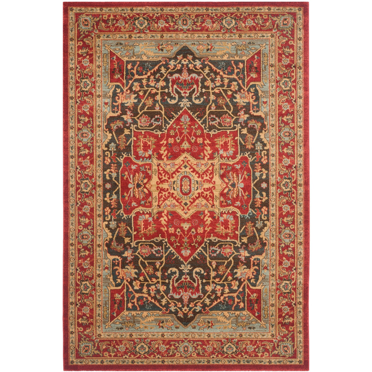 SAFAVIEH Mahal Haruko Traditional Oriental Rug