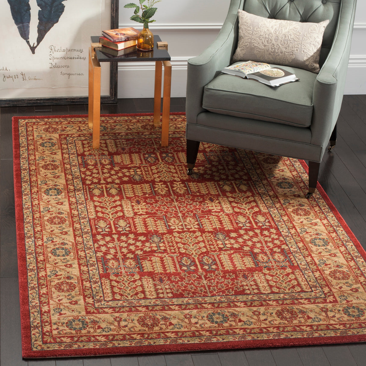 SAFAVIEH Mahal Laurene Traditional Oriental Rug