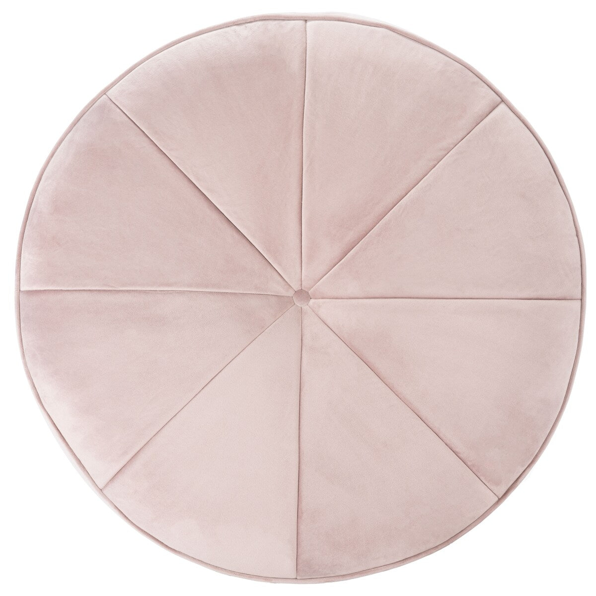 SAFAVIEH Maia Round Velvet Pouf Ottoman