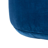 SAFAVIEH Maia Round Velvet Pouf Ottoman