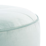 SAFAVIEH Maia Round Velvet Pouf Ottoman