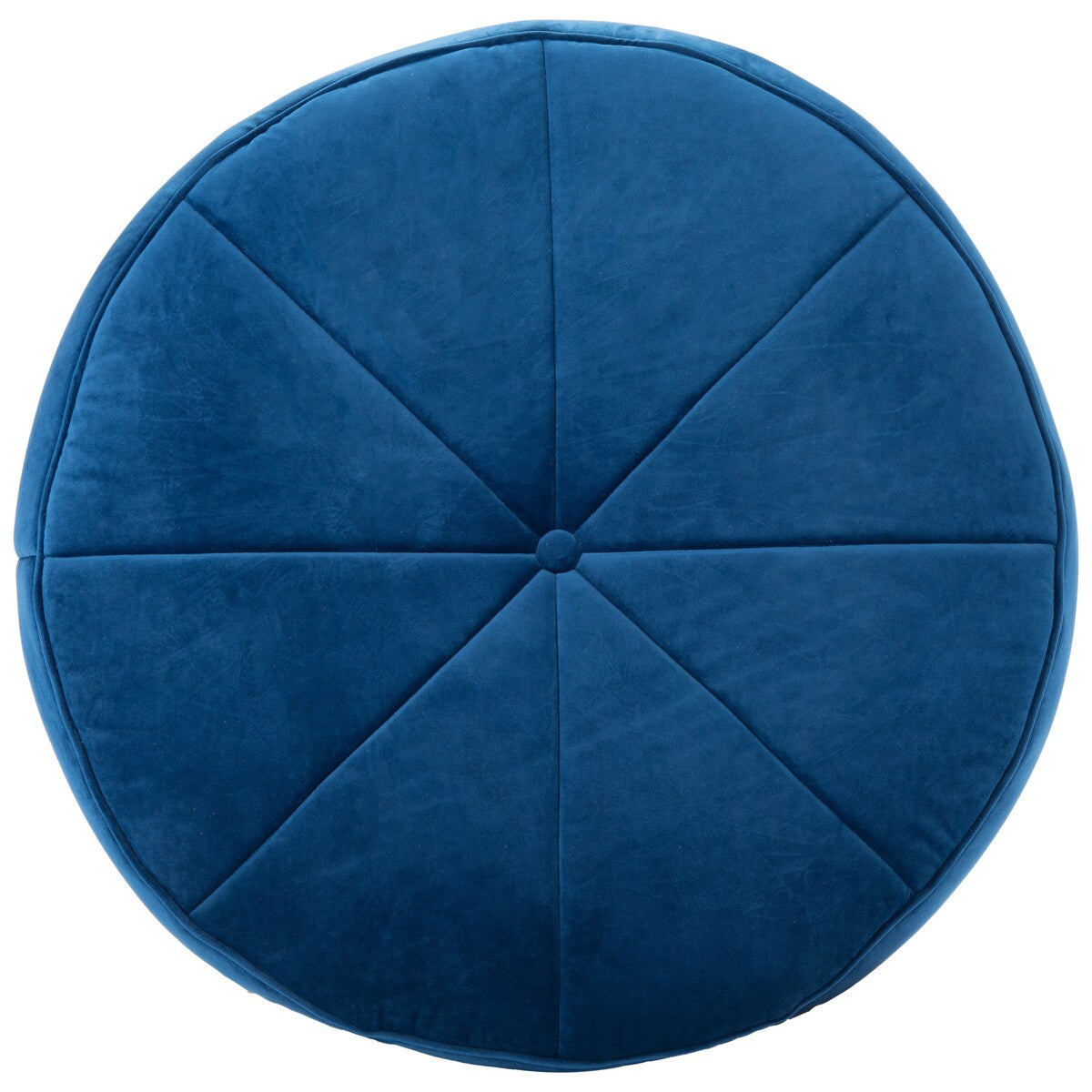 SAFAVIEH Maia Round Velvet Pouf Ottoman