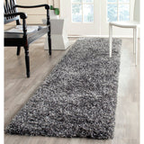 SAFAVIEH Malibu Handmade Ruthe Shag Casual Rug