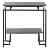 SAFAVIEH Malvina Single Shelf Rectangle Accent Table - 24" L x 14" D x 24" H - 24Wx14Dx24H