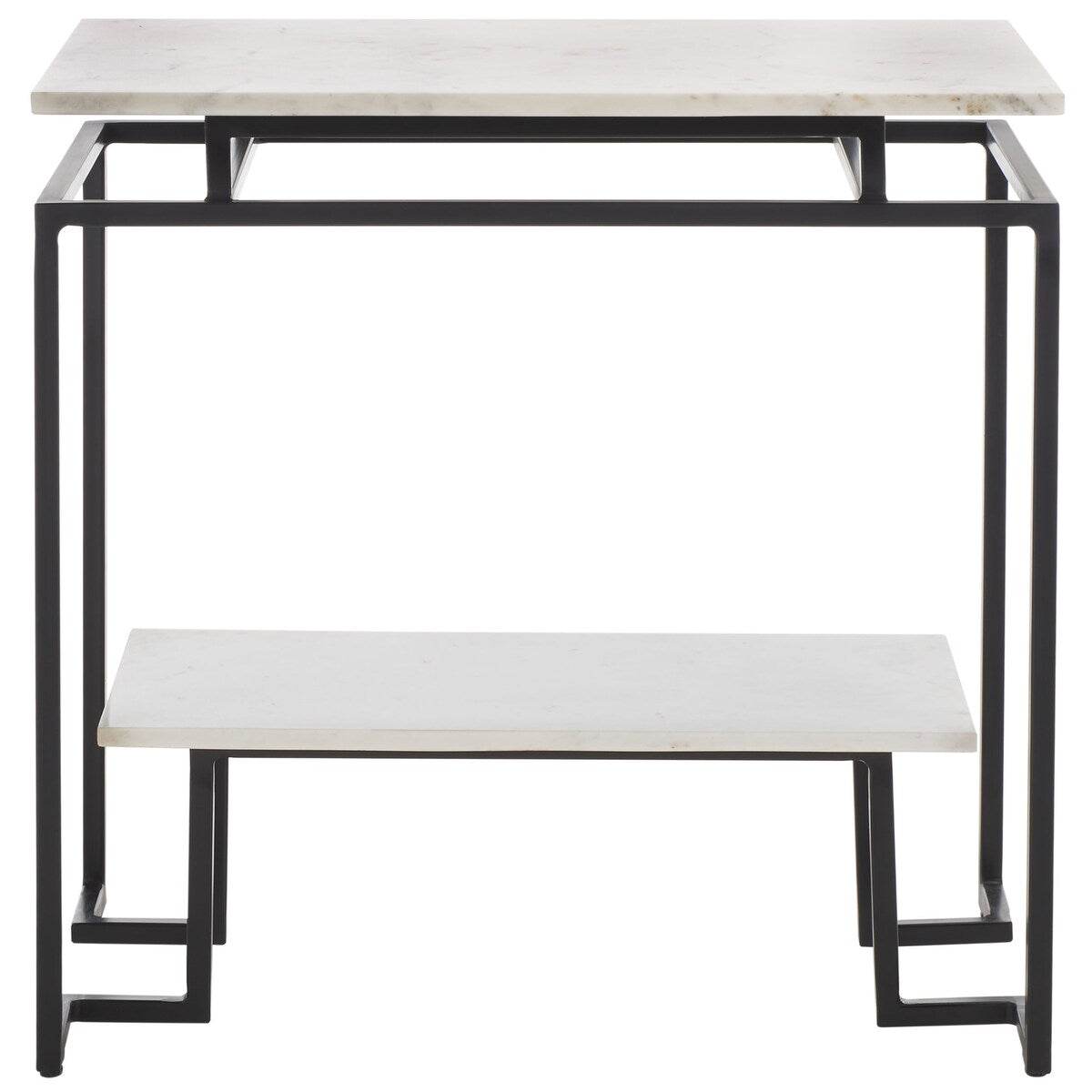 SAFAVIEH Malvina Single Shelf Rectangle Accent Table - 24" L x 14" D x 24" H - 24Wx14Dx24H