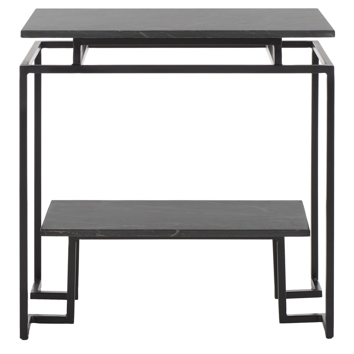 SAFAVIEH Malvina Single Shelf Rectangle Accent Table - 24" L x 14" D x 24" H - 24Wx14Dx24H