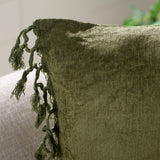 SAFAVIEH Manaila Boho Fringe Tassel 18-inch Decorative Throw Pillow