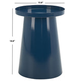 SAFAVIEH Marcella Round Accent Table - 16" W x 16" D x 19" H - 16Wx16Dx19H